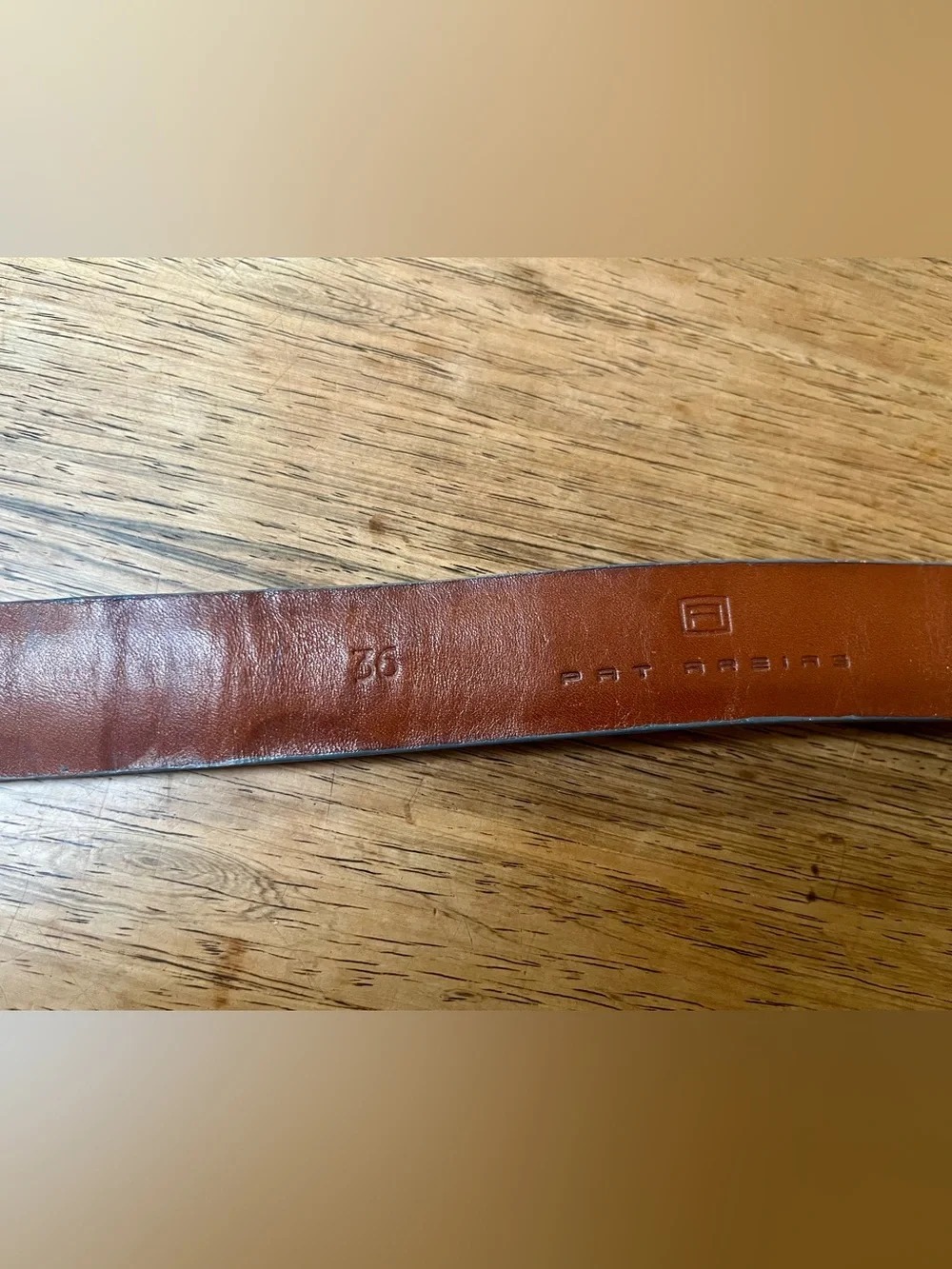 Pat Areias Crocodile Leather Belt Strap